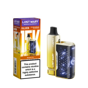 Lost Mary Nera Fullview 15K Prefilled Vape Kit 20mg (2%) - Banana Ice