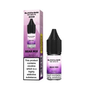 Bloody Bar Nic Salts 10mg - Bear Mix