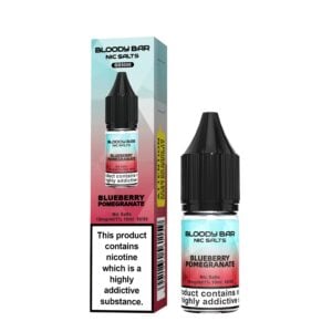 Bloody Bar Nic Salts 10mg - Blueberry Pomegranate