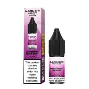 Bloody Bar Nic Salts 10mg - Passionfruit Martini