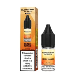 Bloody Bar Nic Salts 10mg - Peach Mango