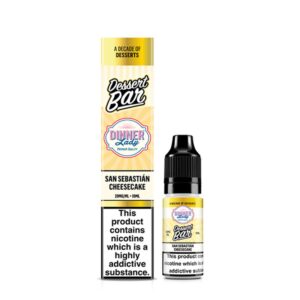 Dinner Lady Dessert Bar Salts 20mg - San Sebastian Cheesecake