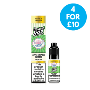 Dinner Lady Desserts Bar Nic Salts 10mg E-liquid