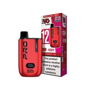 IVG Pro 12 Vape Kit 20mg - Cherry Ice