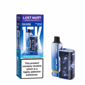 Lost Mary Nera 15k Fullview Vape Kit - Blueberry Sour Raspberry