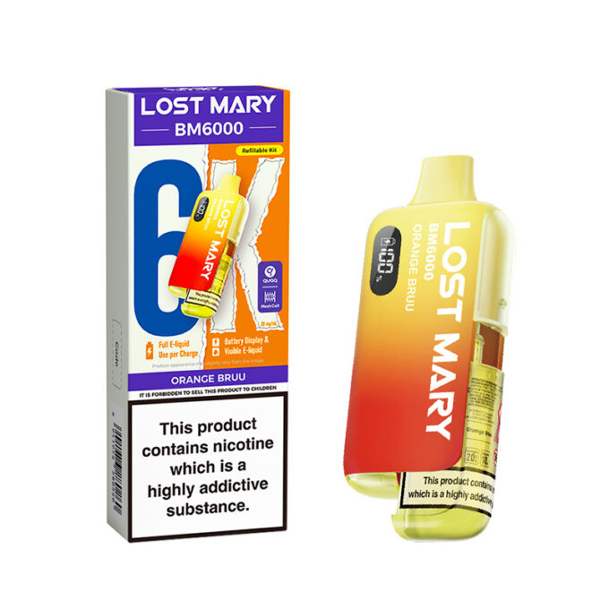 20mg (2%) Lost Mary BM6000 (6K Puffs) Pod Vape - 3 For 30 - VAPE.CO.UK