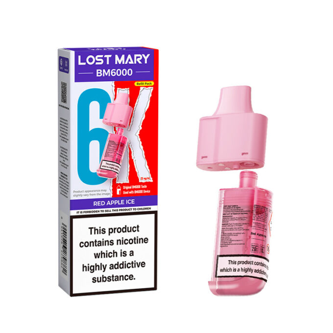 Lost Mary (2%) BM6000 Refill Replacement Pods - 3 for 18 - VAPE.CO.UK