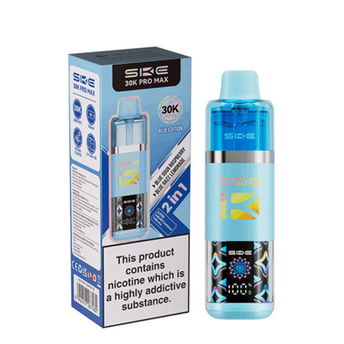 SKE Crystal 30k Pro Max Prefilled Vape Kit 20mg (2%) - 2 For 25 - VAPE .CO.UK