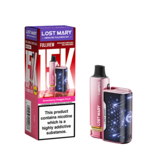 Strawberry Dragon FrutLost Mary Nera 15k Vape Kit