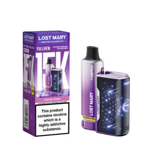 Lost Mary Nera Fullview 15K Prefilled Vape Kit 20mg (2%) - Summer Grape