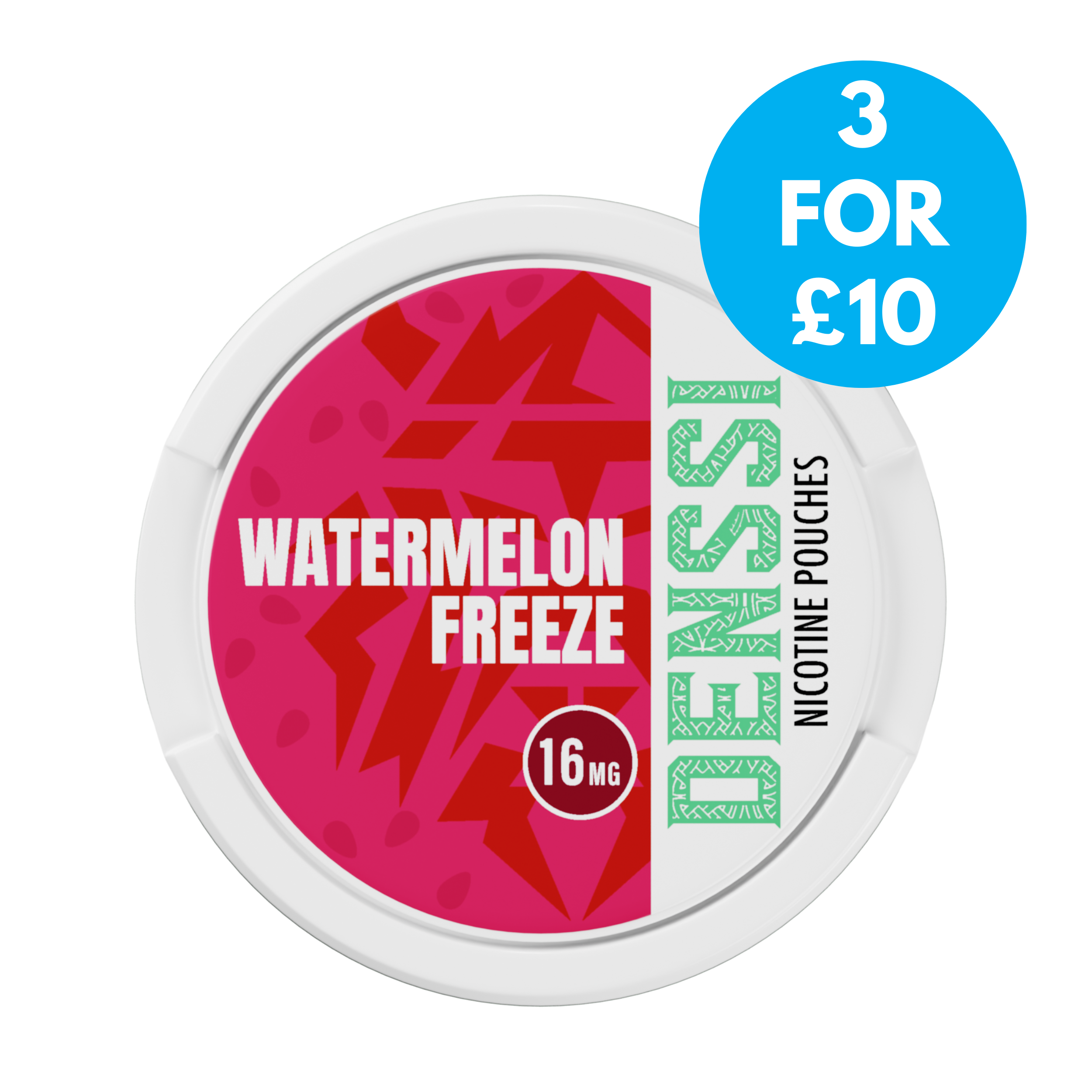 Denssi 16mg Nicotine Pouch - 3 For £10
