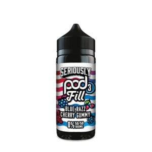 Doozy Seriously Pod Fill 3 100ml Shortfill - Blue Razz Cherry Gummy