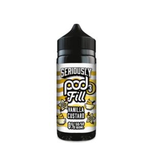 Doozy Seriously Pod Fill 3 100ml Shortfill - Vanilla Custard