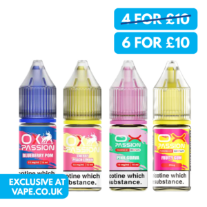 OXVA Ox Passion 6 For £10 - 5mg