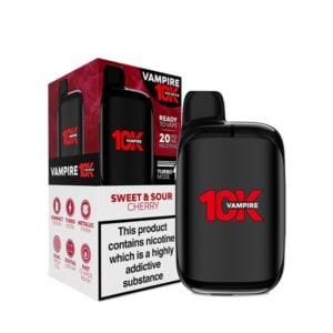 Vampire 10k Vape Kit 20mg - Sweet & Sour Cherry