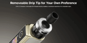 Voopoo Drag X3 Refillable Kit - Drip tip