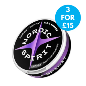 17mg Moist - Nordic Spirit Nicotine Pouches