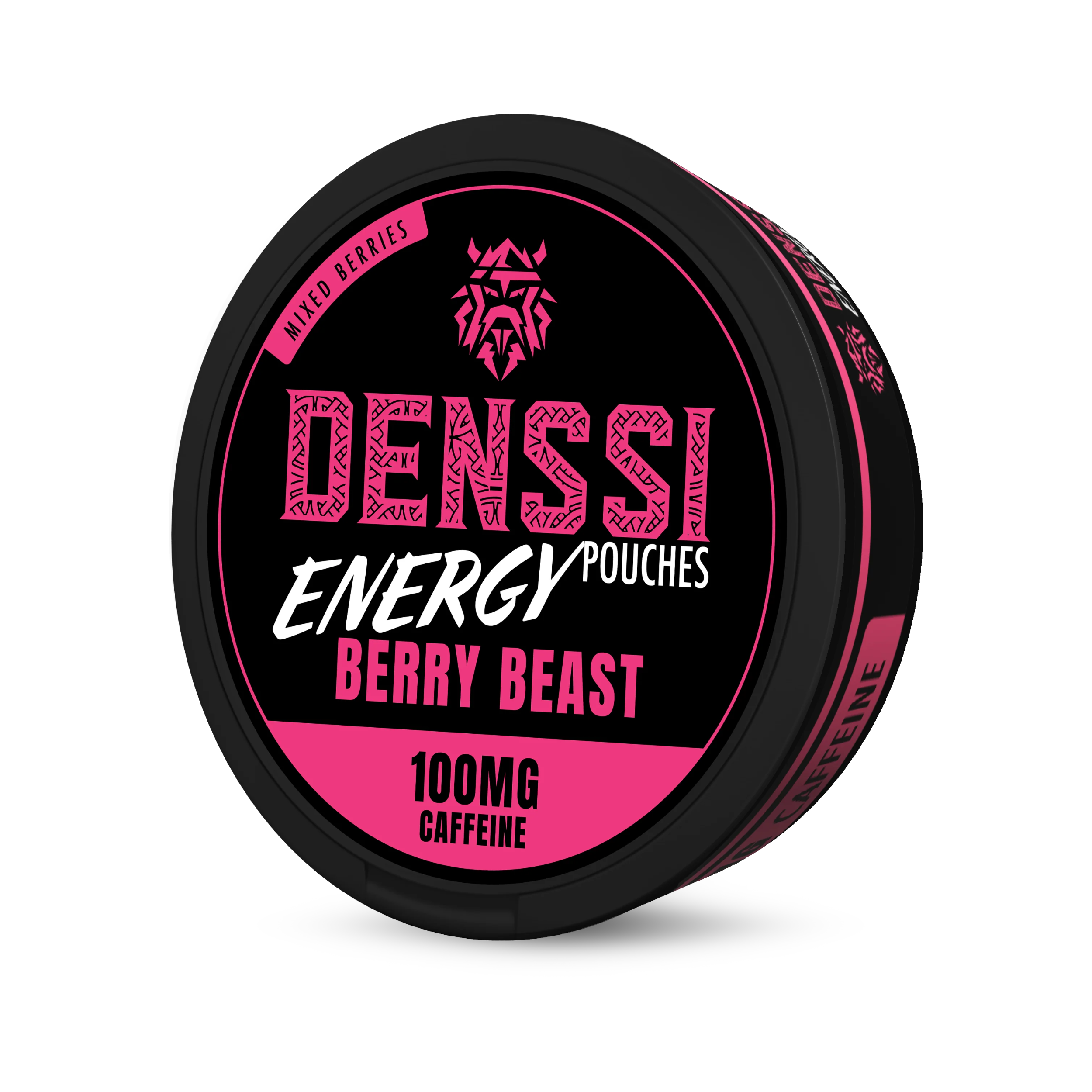 Denssi Energy Pouches 100mg Caffeine Berry Beast