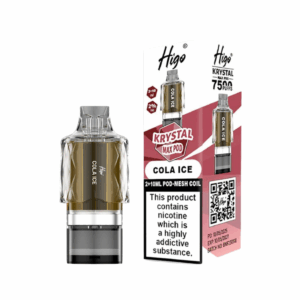 Higo Krystal Max 7500 Prefilled Pods Cola Ice