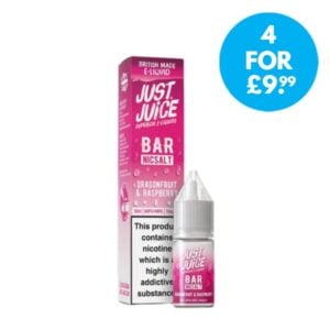 Just Juice Bar 10mg Nic Salts - 4 For £9.99