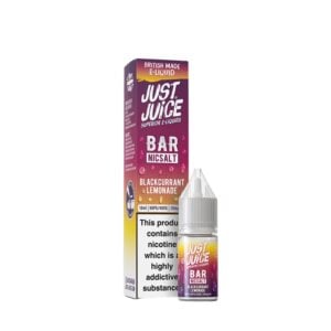 Just Juice Bar Salts 20mg Nic Salts - Blackcurrant Lemonade