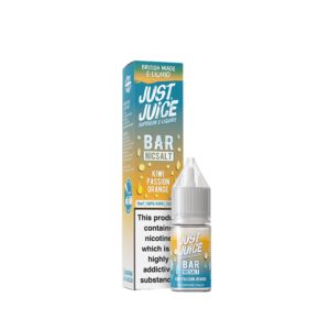 Just Juice Bar Salts 20mg Nic Salts - Kiwi Passion Orange