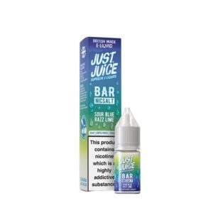 Just Juice Bar Salts 20mg Nic Salts - Sour Blue Razz Lime