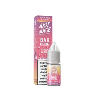 Just Juice Bar Salts 20mg Nic Salts - Vanilla Rhubarb