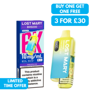 Lost Mary BM6000 10mg (1%) Prefilled Kit - BOGOF