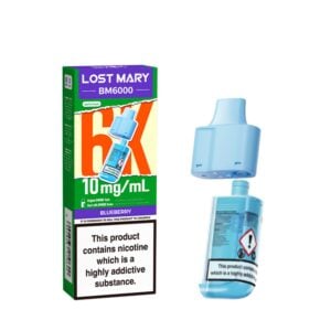Lost Mary BM6000 10mg (1%) Refill Pack - Blueberry