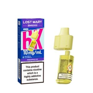 Lost Mary BM6000 10mg (1%) Refill Pack - Pineapple Ice