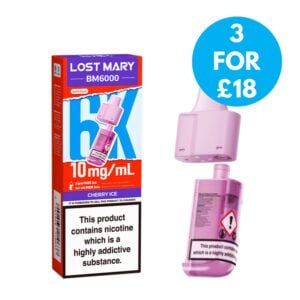 Lost Mary BM6000 Refill Pack 10mg (1%) - 3 For £18