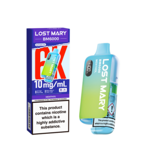 Menthol - Lost Mary BM6000 10mg (1%) Prefilled Kit