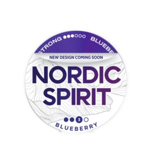 Nordic Spirit 9mg Moist Nicotine Pouches - Blueberry