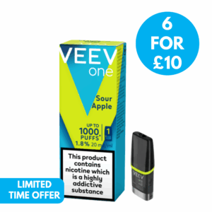 Veev One Pods - 6 For £10