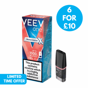Veev One X Pods - 6 For £10