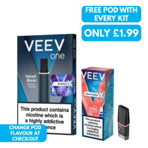 Veev One X Prefilled Pod Kit Promo - Free Pod With Every Kit