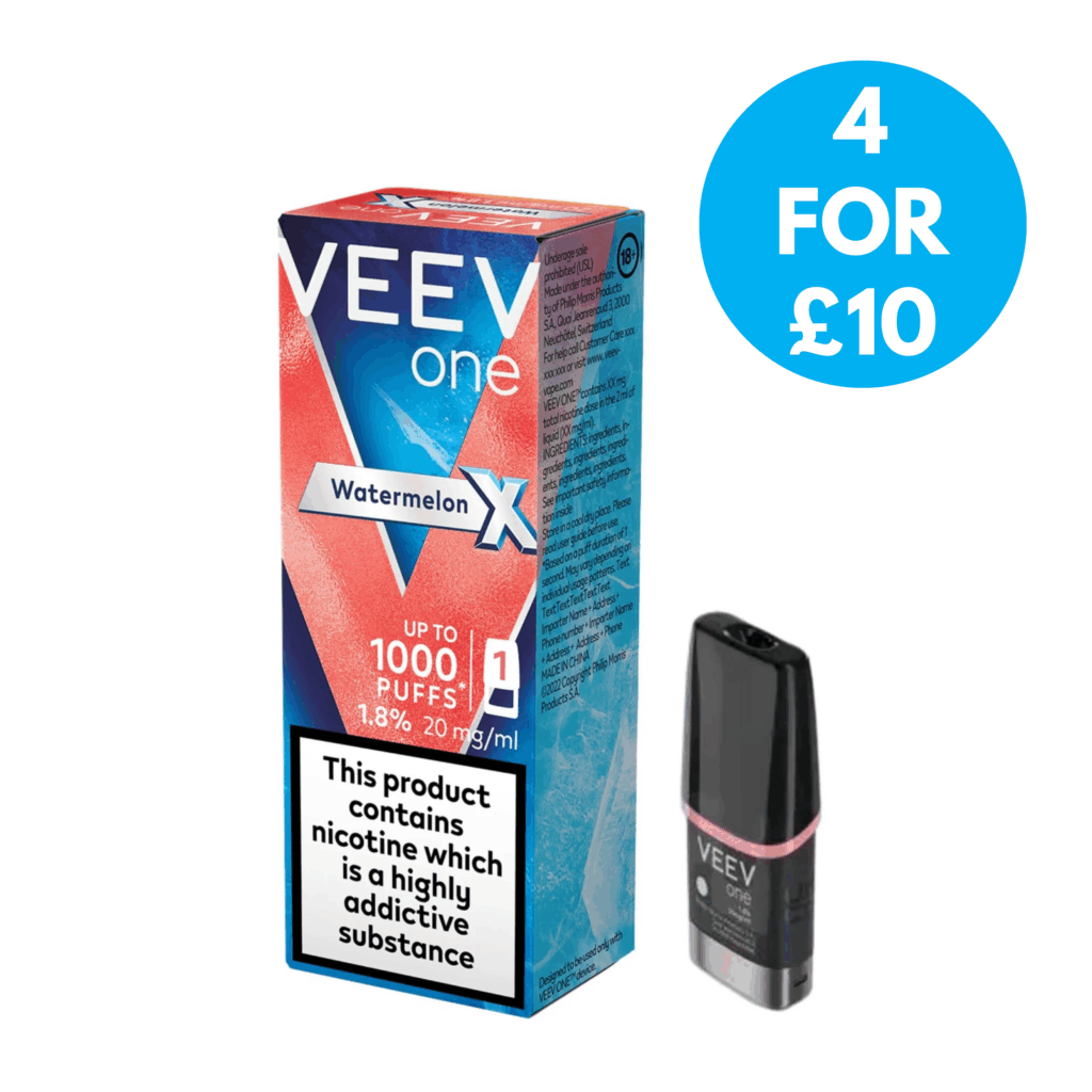 Veev One X Prefilled Pods - 4 For £10