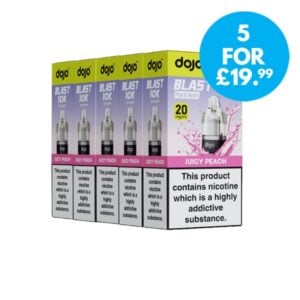 Box Of 5 - Vaporesso Dojo Blast 10k/Dojo Blast 30k Refill Pack