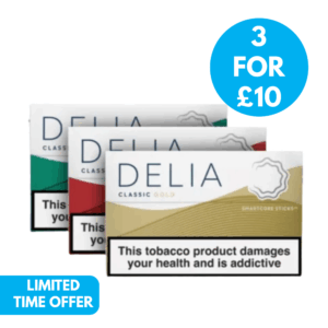 Delia Sticks - 3 For £10