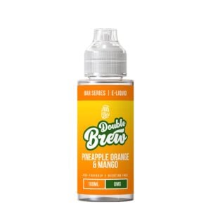 Double Brew Bar Series XL 100ml Shortfill - Pineapple Orange & Mango