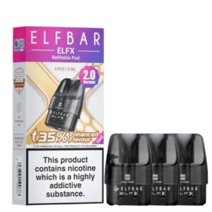 Elf Bar ELFX 2.0 Replacement Pods 0.6Ohmn