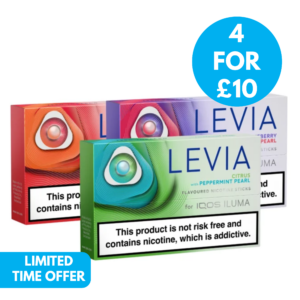 Iqos Iluma Levia Tobacco Sticks 0mg (0)% - 4 For £10