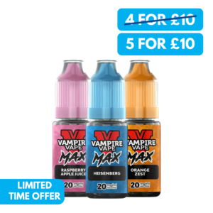 Vampire Vape 20mg Nic Salts - 5 For £10 (1)