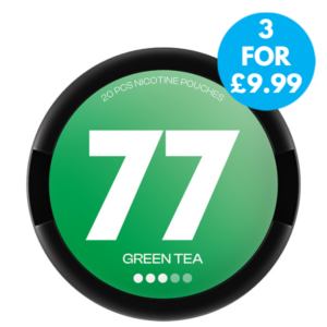 77 Ghost Nicotine Pouches 10.4mg Snus