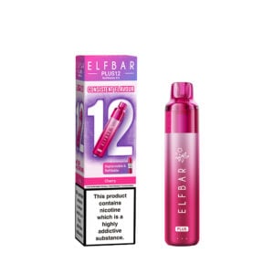 Elf Bar Plus 12 Prefilled Pod Vape Kit - Cherry