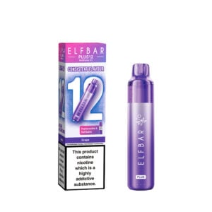 Elf Bar Plus 12 Prefilled Pod Vape Kit - Grape