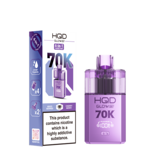 HQD Glow Air 70k Prefilled Pod Kit - Mixed Berries and Cherry Berry
