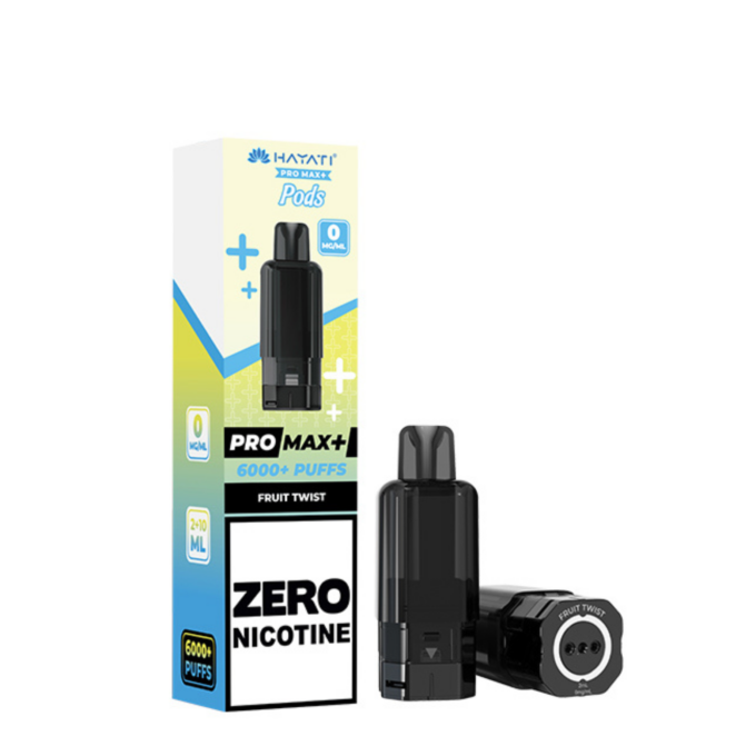 hayati twist 6000 Hayati Pro Max + 6000 Prefilled Pods - Nicotine Free - 2 For £12