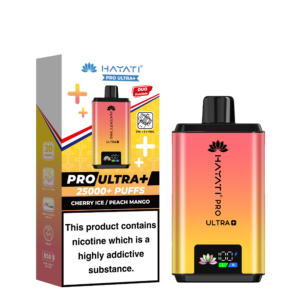 Hayati Pro Ultra 25k Prefilled Pod Kit - Cherry Ice Peach Mango